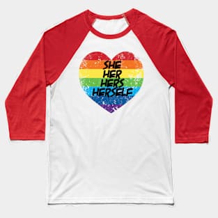 She pronouns Baseball T-Shirt